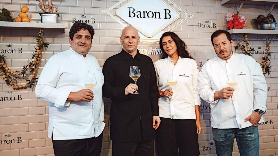 Mauro Colagreco, Pablo Rivero, Daniela Soto Innes y Gonzalo Aramburu