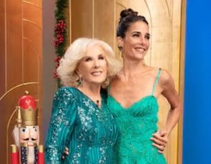 Mirtha Legrand y Juana Viale