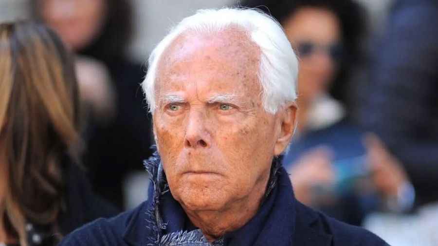 Murió Giorgio Armani