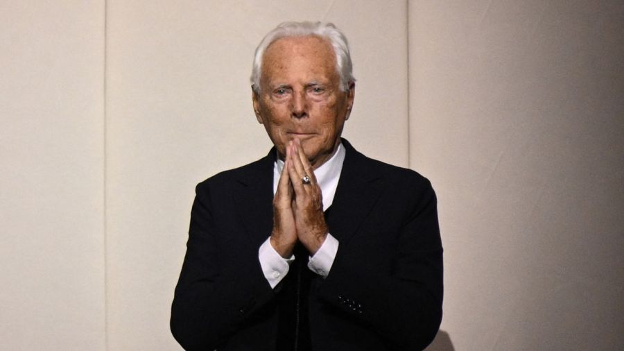 Murió Giorgio Armani a los 91 años