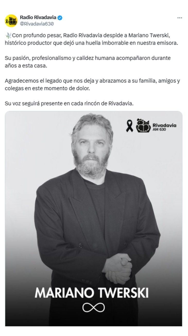 Murió Mariano Twerski