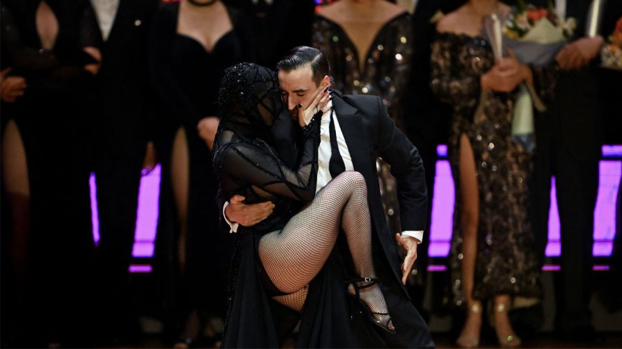 Pareja argentina ganadora del mundial de tango 04092025