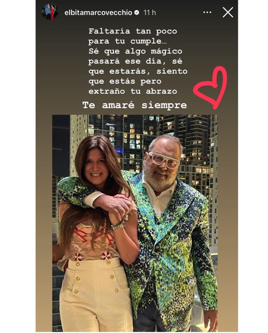 Elba Marcovecchio le dedicó un mensaje a Jorge Lanata