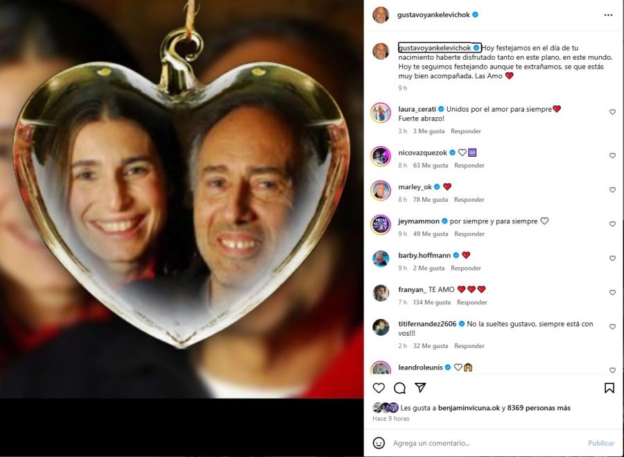 Gustavo Yankelevich y Romina Yan