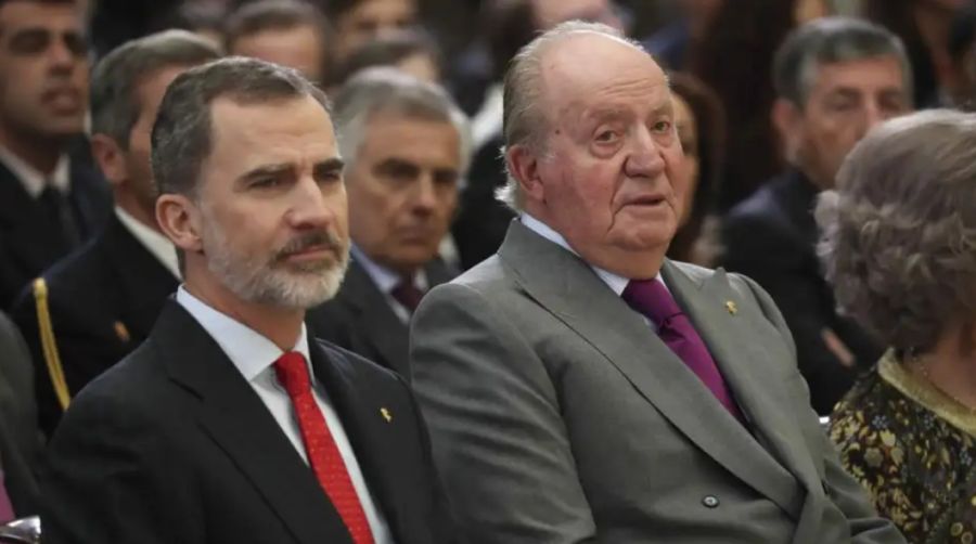 Juan Carlos y Felipe