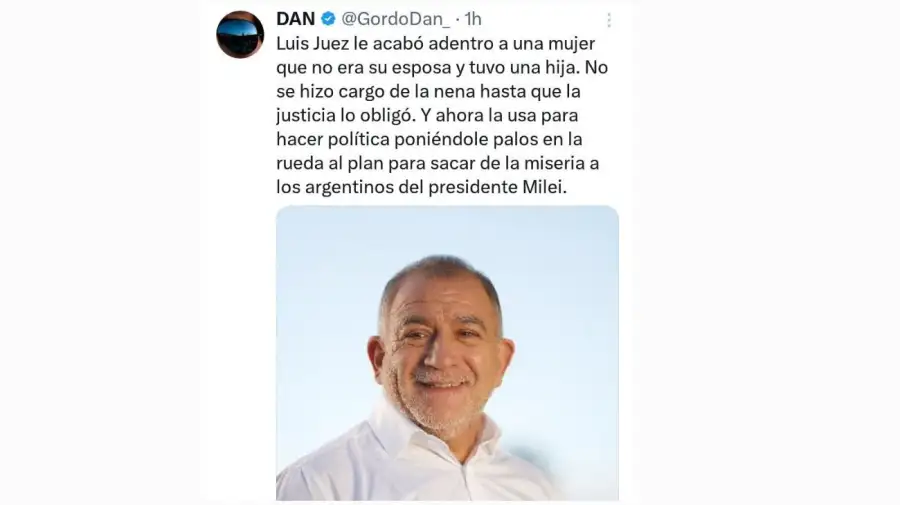 Posteo gordo dan eliminado luis juez
