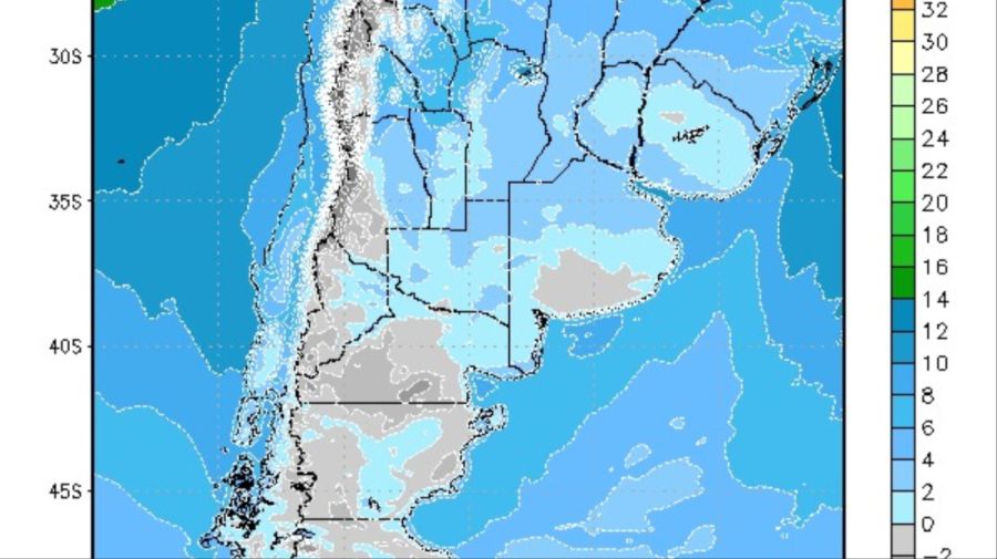 Temperatura viernes 5 de septiembre