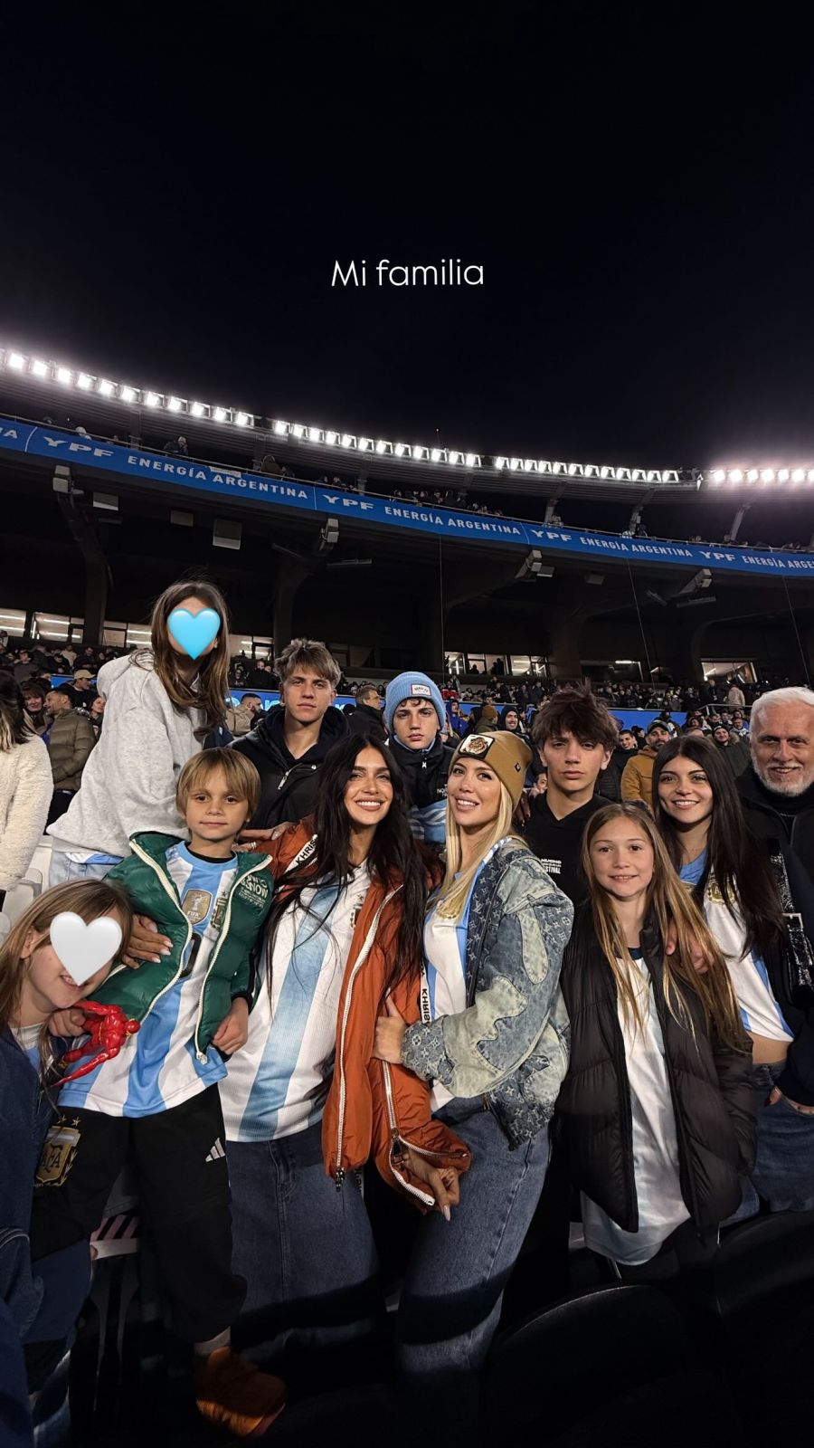 Zaira Nara, Wanda Nara, Eva Bargiela, Ailén Bechara