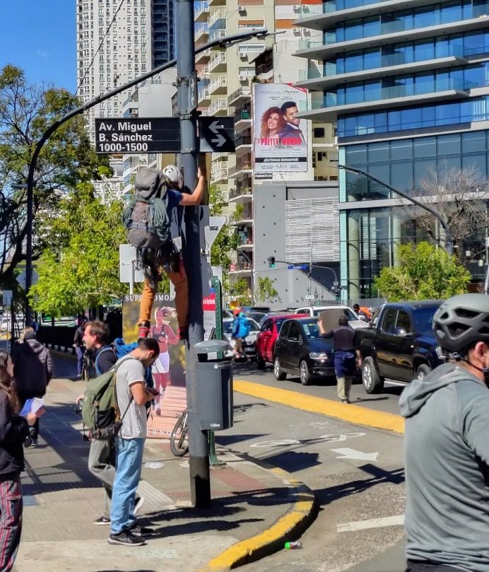 Protesta por palestra escalada septiembre 2025