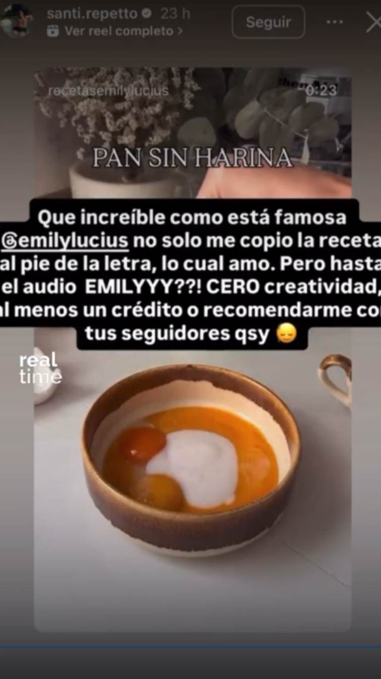 Santi Repetto contra Emily Lucius