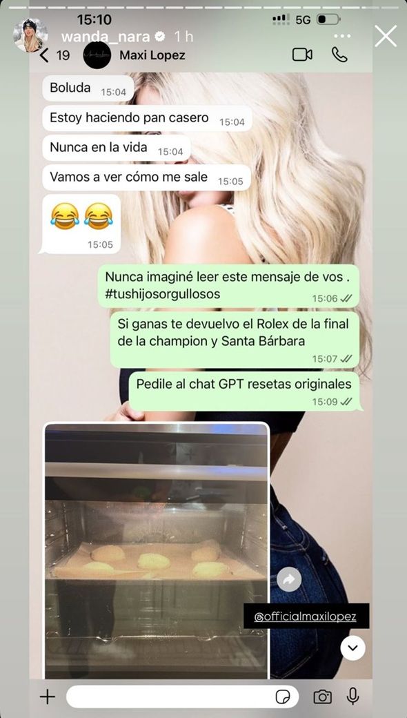 Wanda Nara y Maxi López