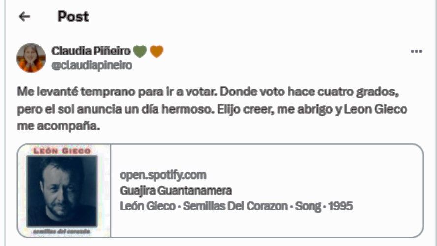 Claudia Piñeiro en X