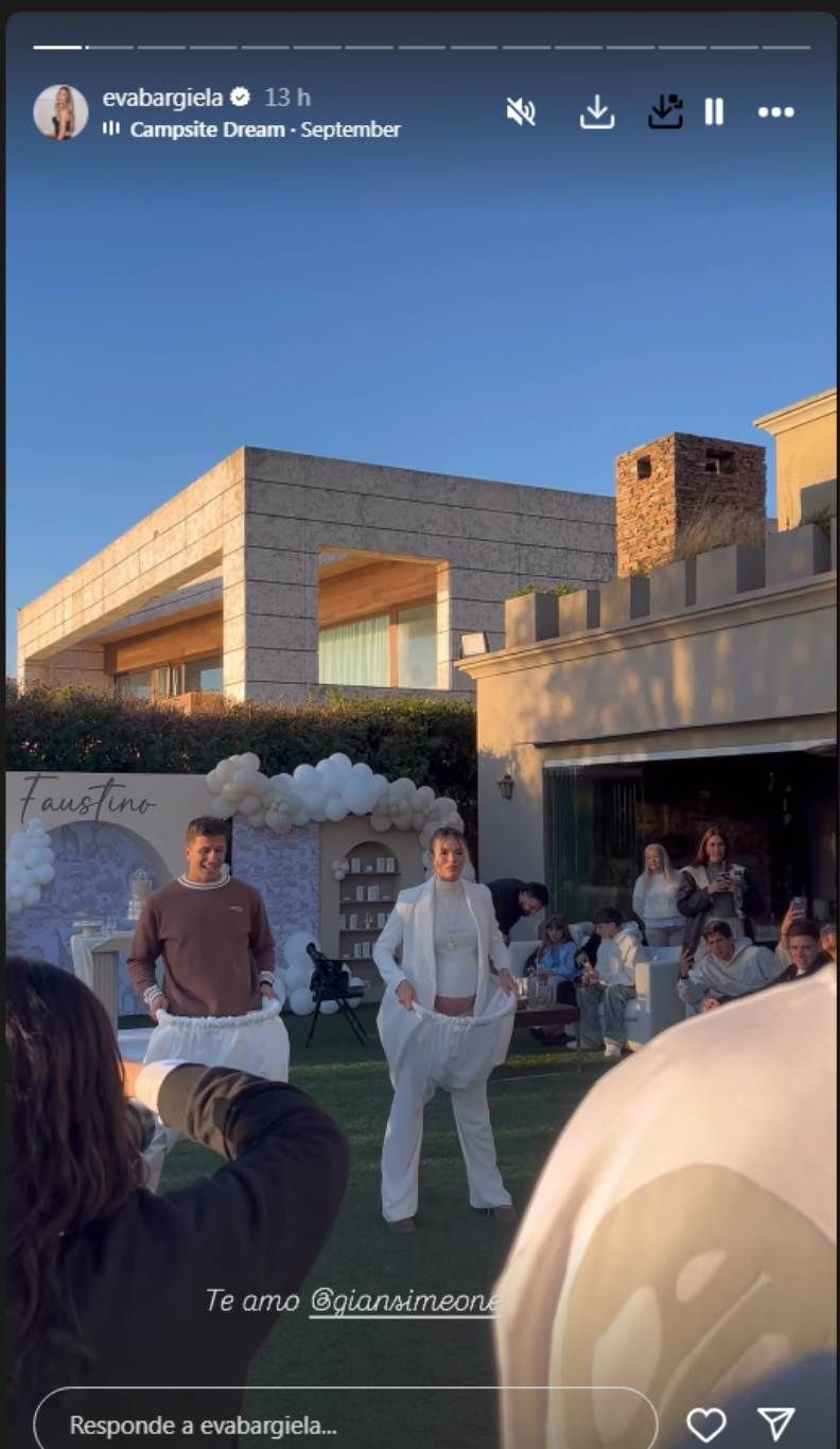 Eva Bargiela y Gianluca Simeone