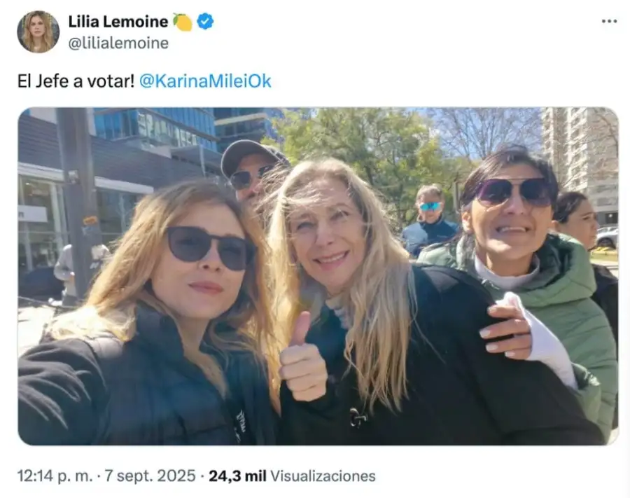 Karina Milei Lilia Lemoine