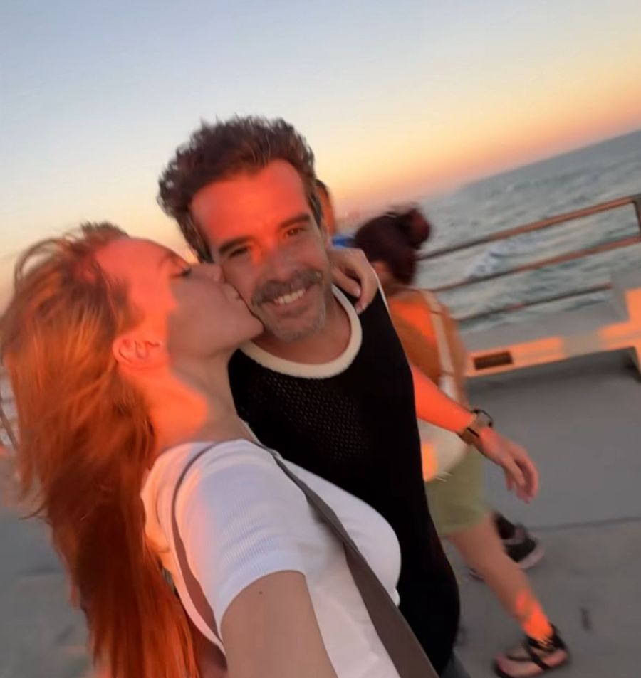 Nicolás Cabré y Rocío Pardo en Los Ángeles