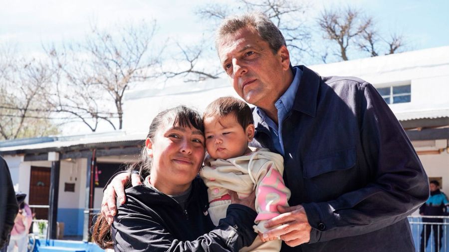 Sergio Massa votando 07092025