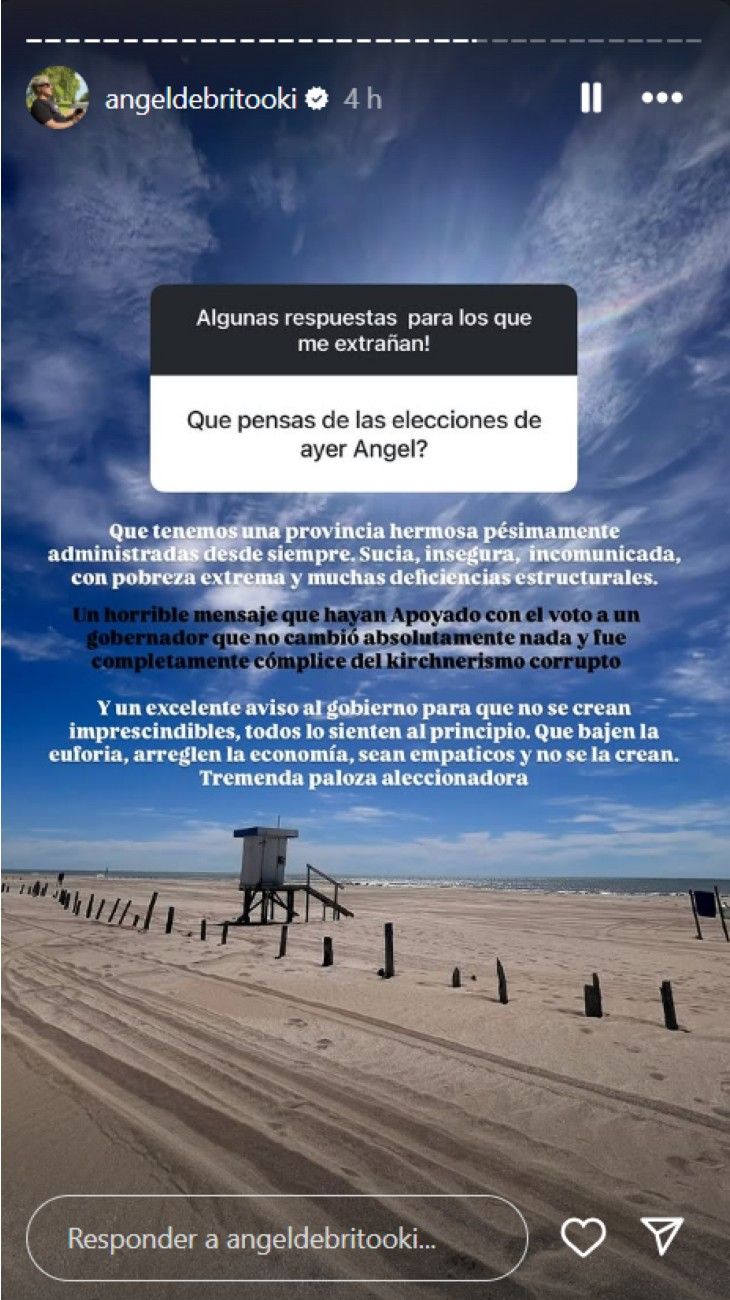 Ángel de Brito sobre las elecciones