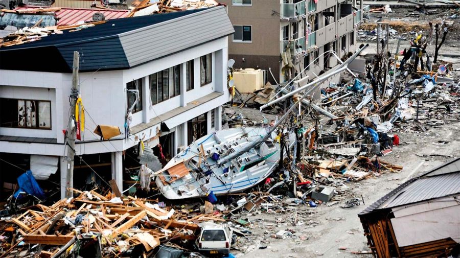 Dique antisunamis en la prefectura de Fukushima 08092025