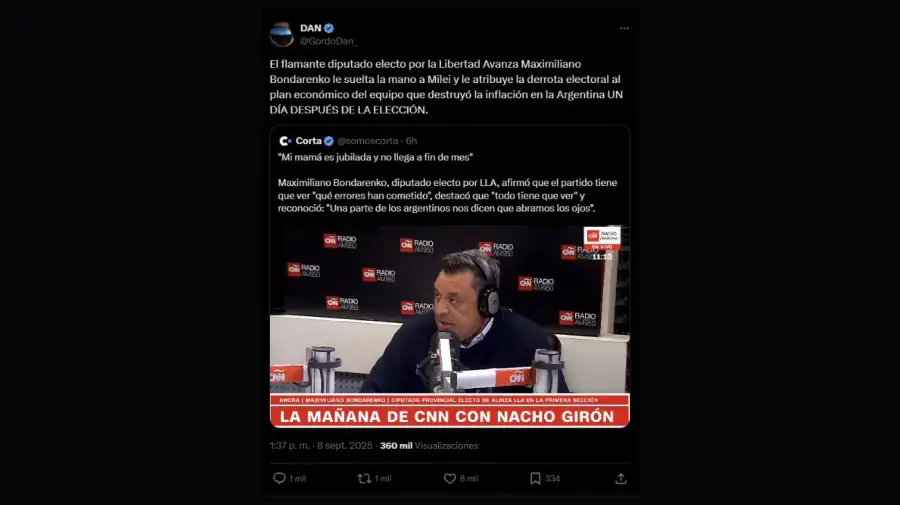 GORDO DAN VS MAXIMILIANO BONDARENKO