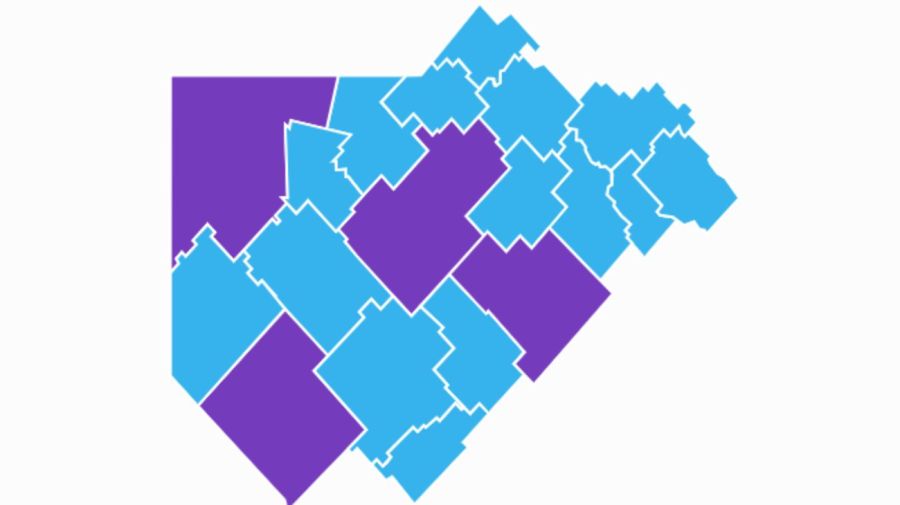 Mapa electoral en la provincia de Buenos Aires