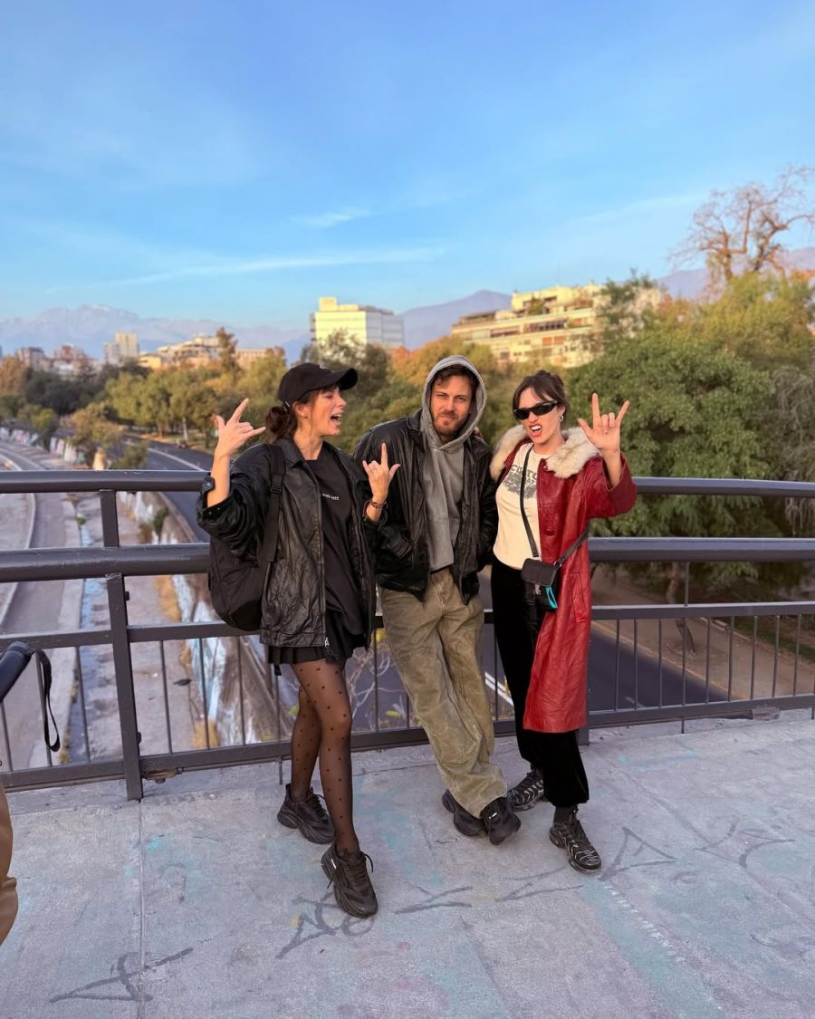 Cande Vetrano, Gime Accardi y Andrés Gil