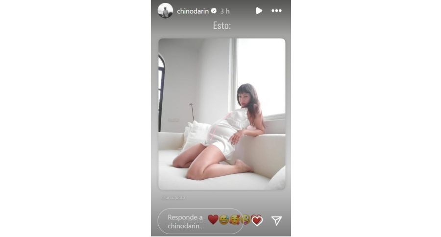 El Chino por el embarazo de Úrsula Corberó