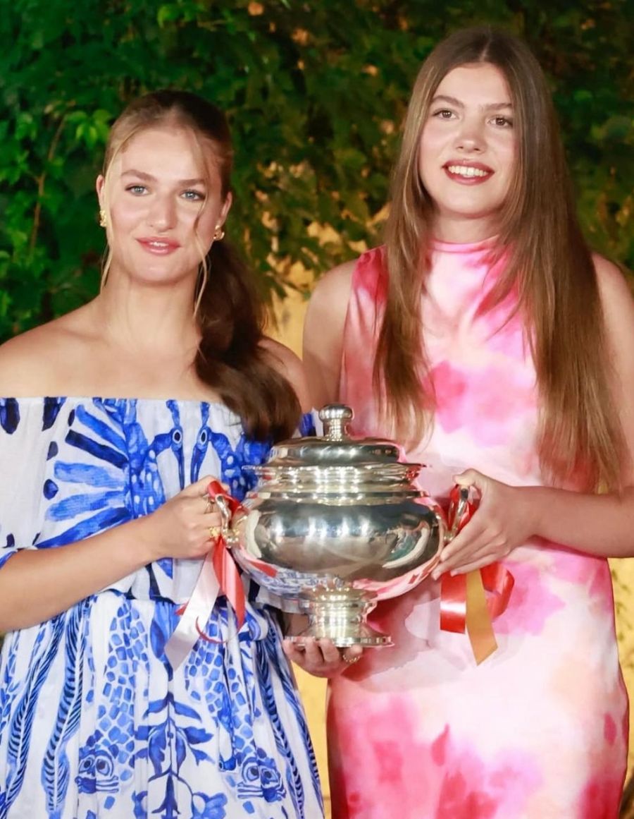 Ingrid de Noruega y Leonor de Borbón