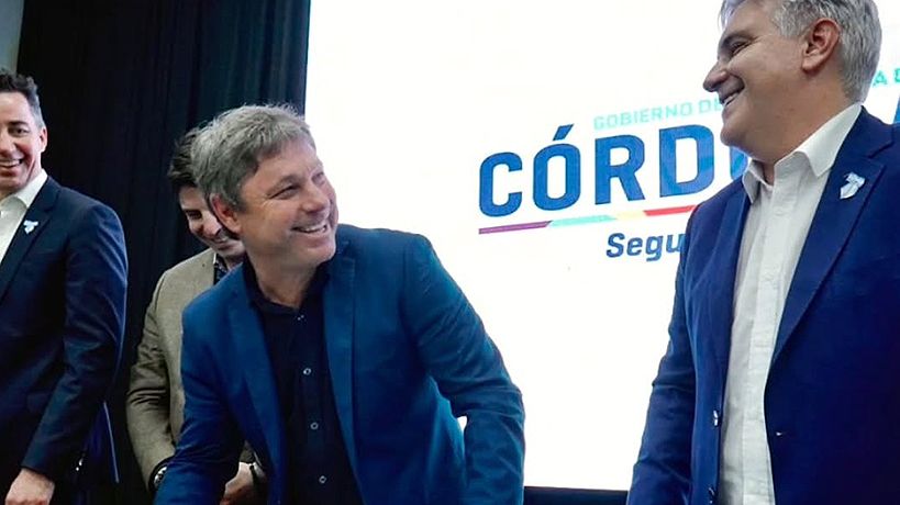 Intendente de Montecristo junto a Martín Llaryora