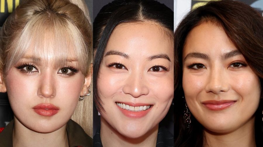 Jeon Somi, Arden Cho y Adeline Rudolph