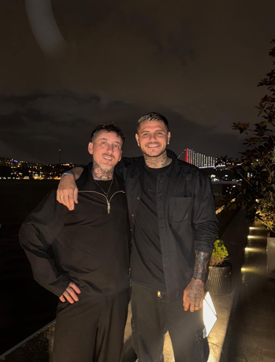 Mauro Icardi y Artur Holykoi