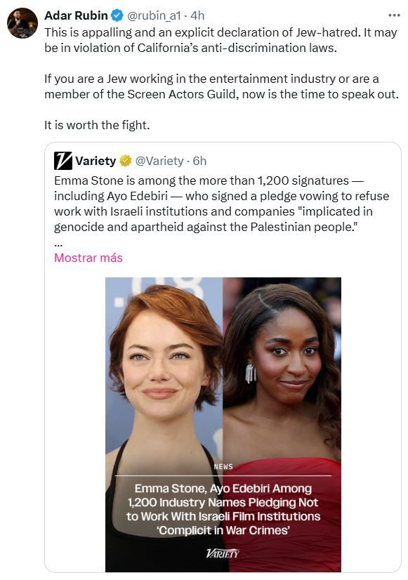 Miembros Hollywood antisemitas