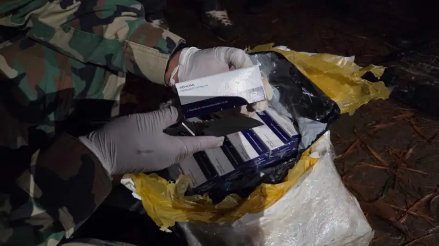 Misiones Prefectura incautó un cargamento de droga y fentanilo 20250909
