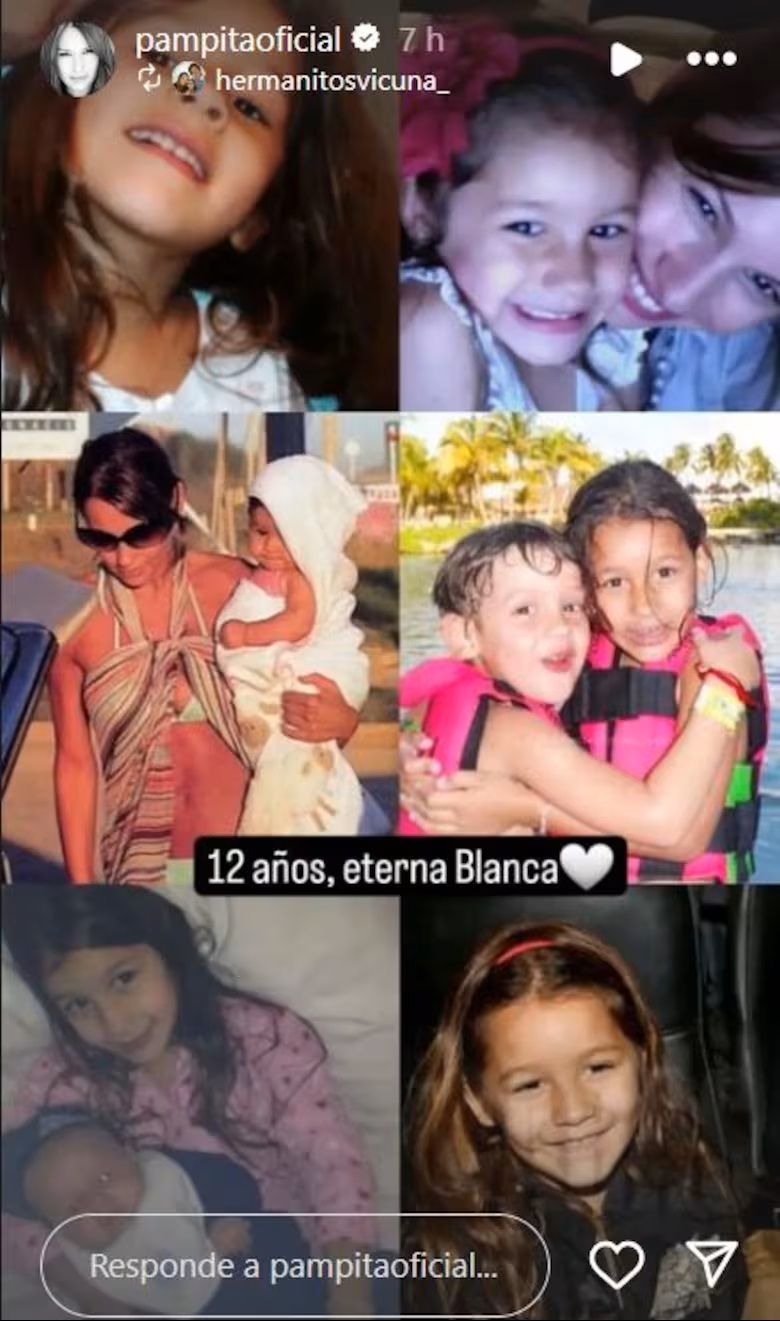 Pampita y Blanca