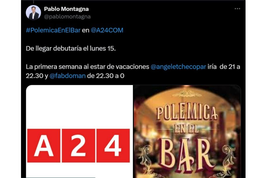 Vuelve Polémica en el bar