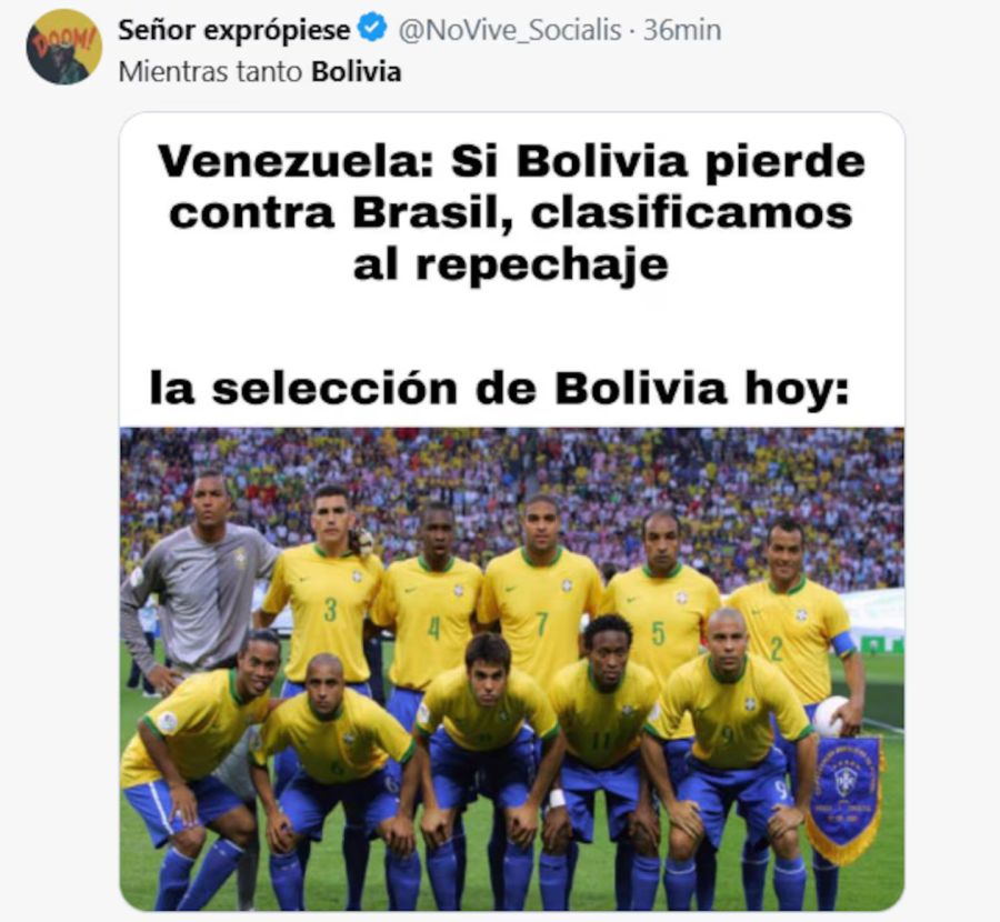 Bolivia meme