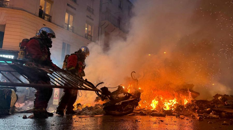 Disturbios en Francia 20250910