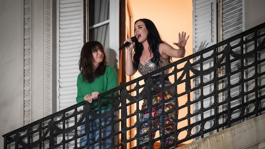 Katy Perry con Cristina Kirchner