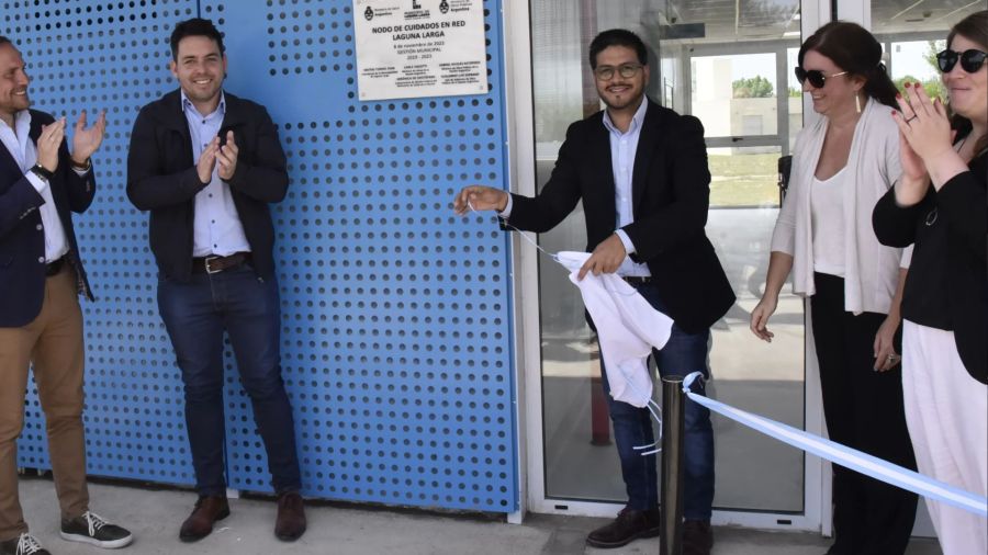 Matias Cena y la inauguración del Nodo de Salud