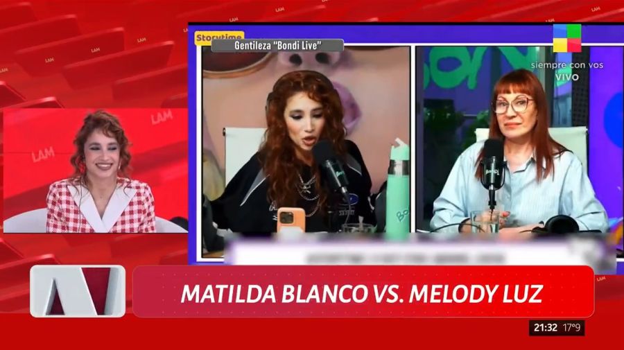 Melody Luz y Matilda Blanco