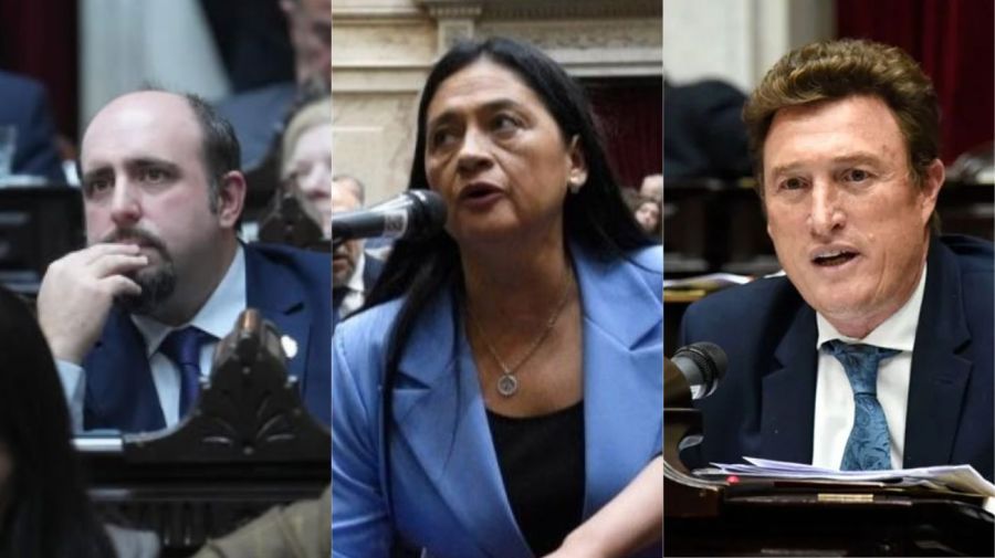 Nicolás Ema, Elia Marina Fernández y Ignacio García Aresca