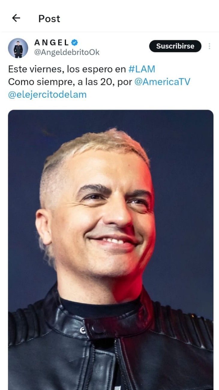 Ángel de Brito contó cuándo vuelve a LAM
