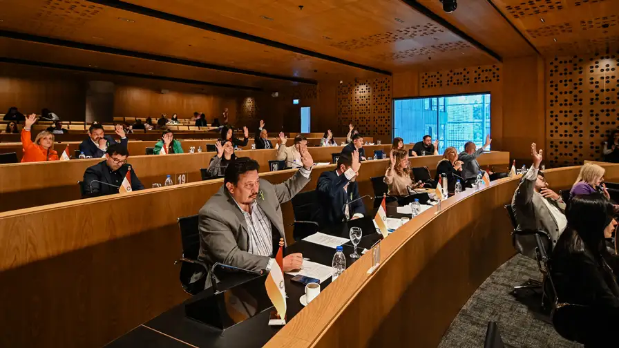 Aprobación de la ordenanza con mayoría y bloques afines