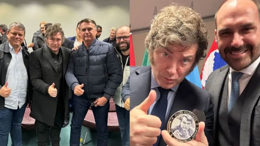 Bolsonaro y Milei 12092025