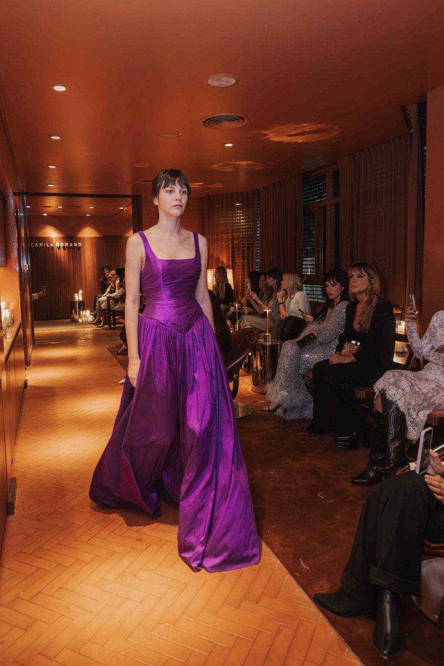 Desfile de la nueva colección de la diseñadora Camila Romano