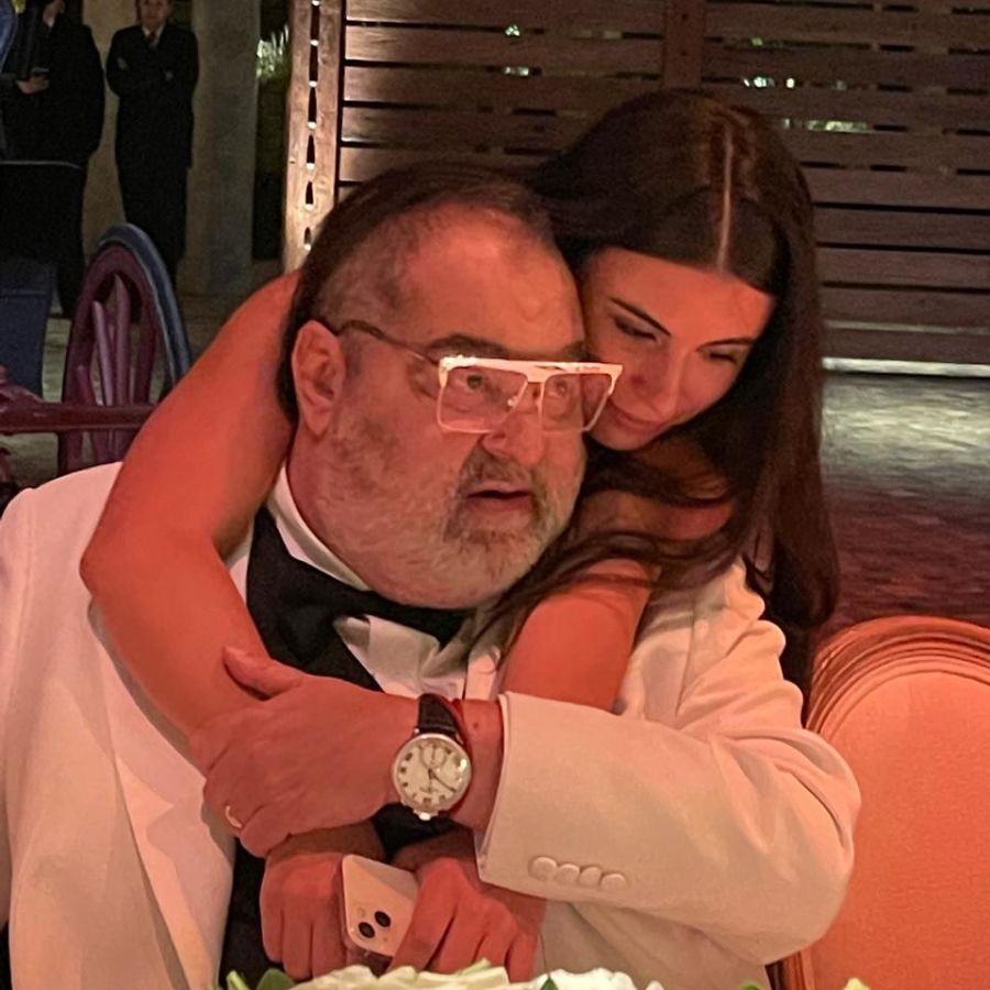 Jorge Lanata y su hija Lola
