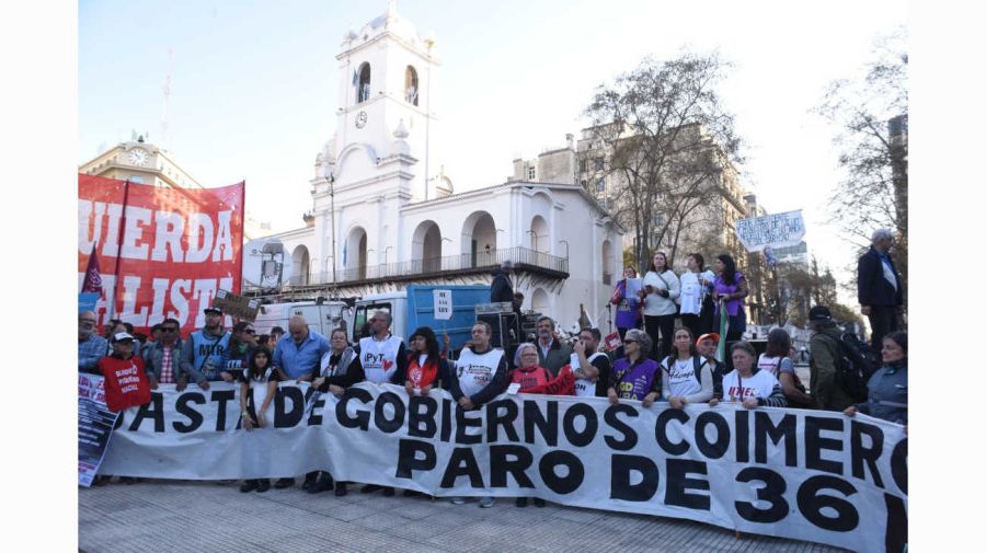 Marcha y ruidazo del Garrahan en rechazo al veto 20250912