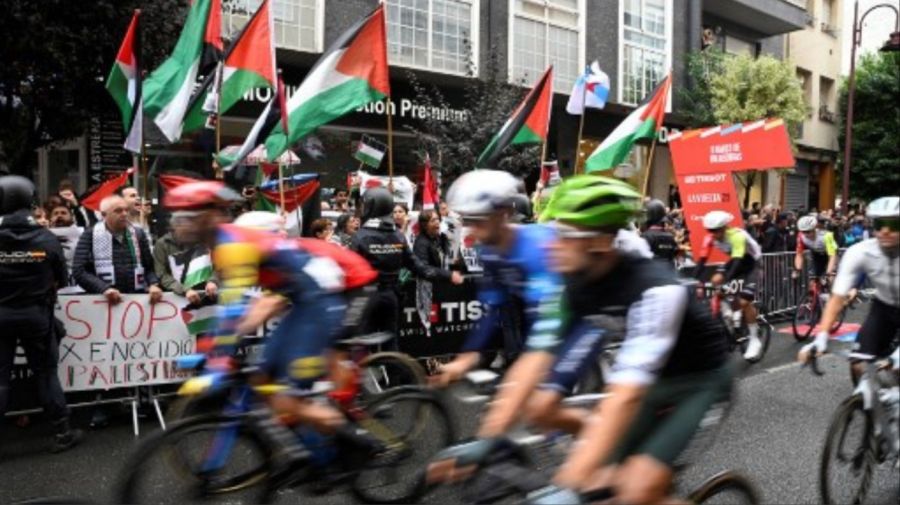 Protestas Vuelta de España