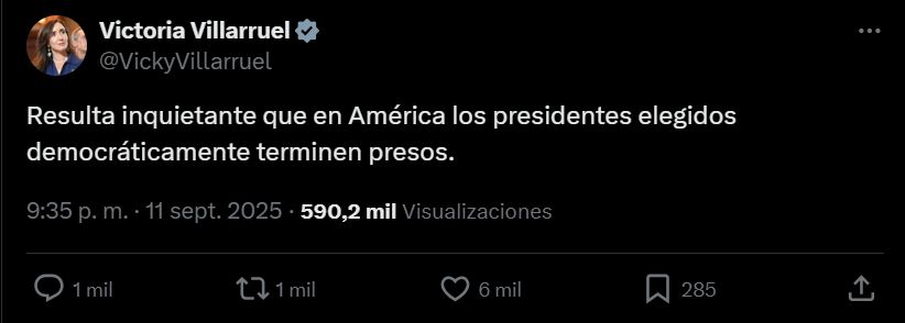 Victoria Villarruel 20250911