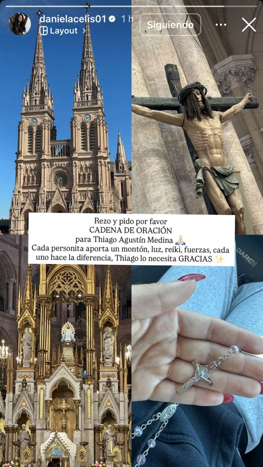 Cadena de oración por Thiago Medina