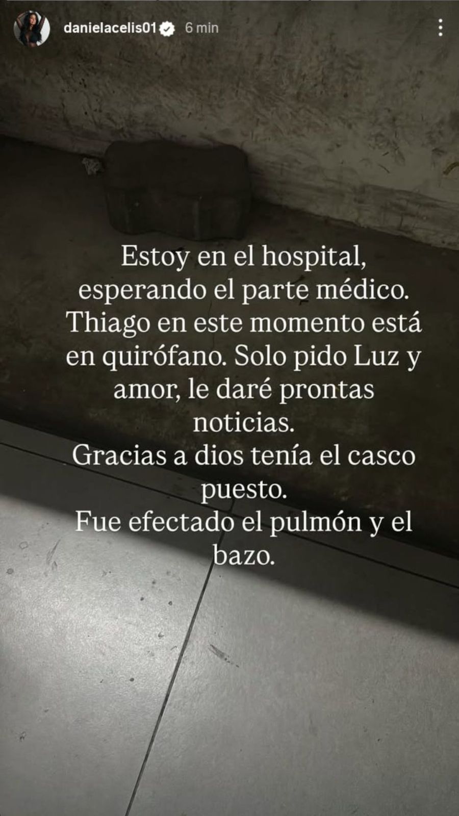 Comunicado de Daniela Celis